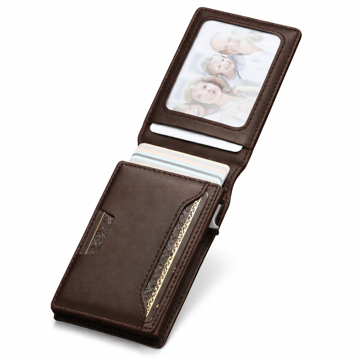 Carteira Slim com Proteção RFID – Compacta, Elegante e Segura
