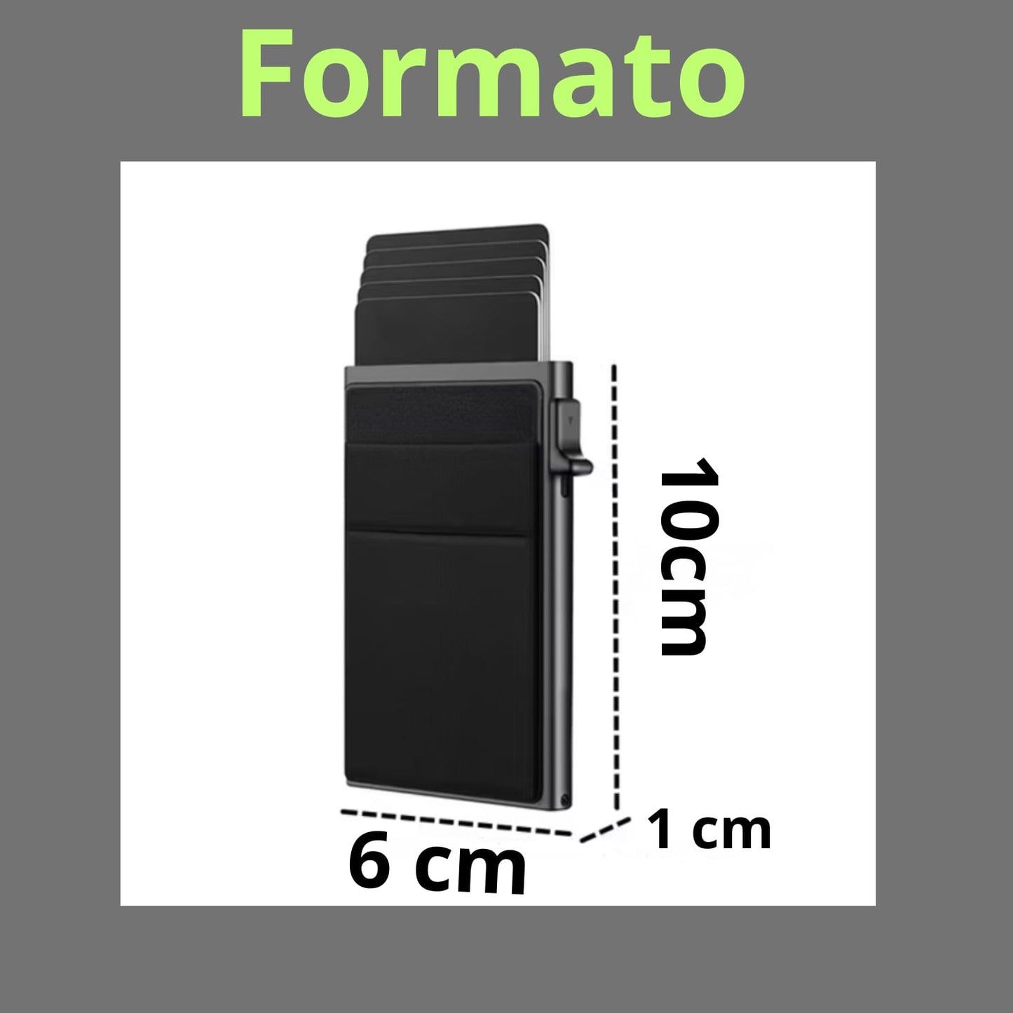 Porta-Cartões Antifurto RFID/NFC – Segurança e Praticidade