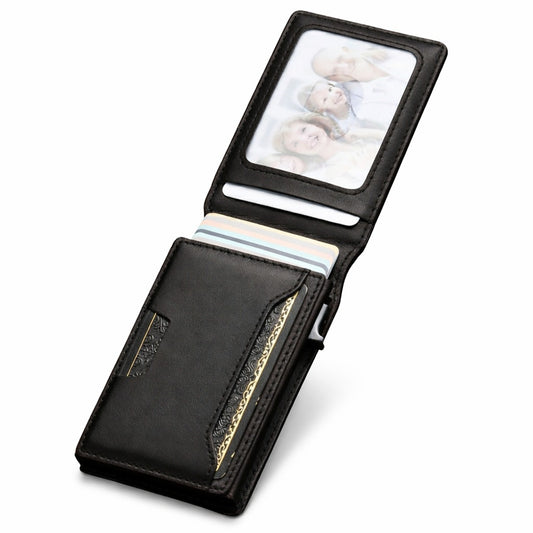 Carteira Slim com Proteção RFID – Compacta, Elegante e Segura