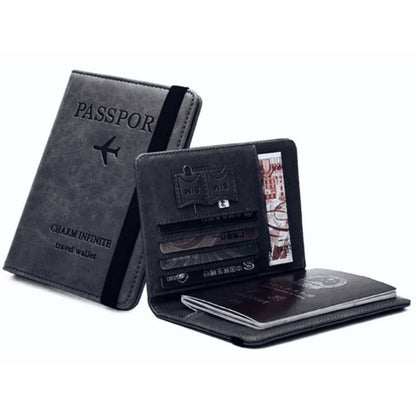 Carteira Porta-Passaporte com Proteção RFID