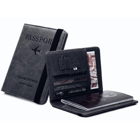 Carteira Porta-Passaporte com Proteção RFID