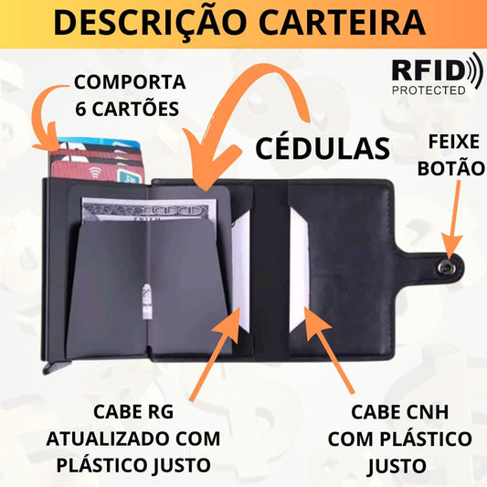 Carteira Antifurto M.LOOY