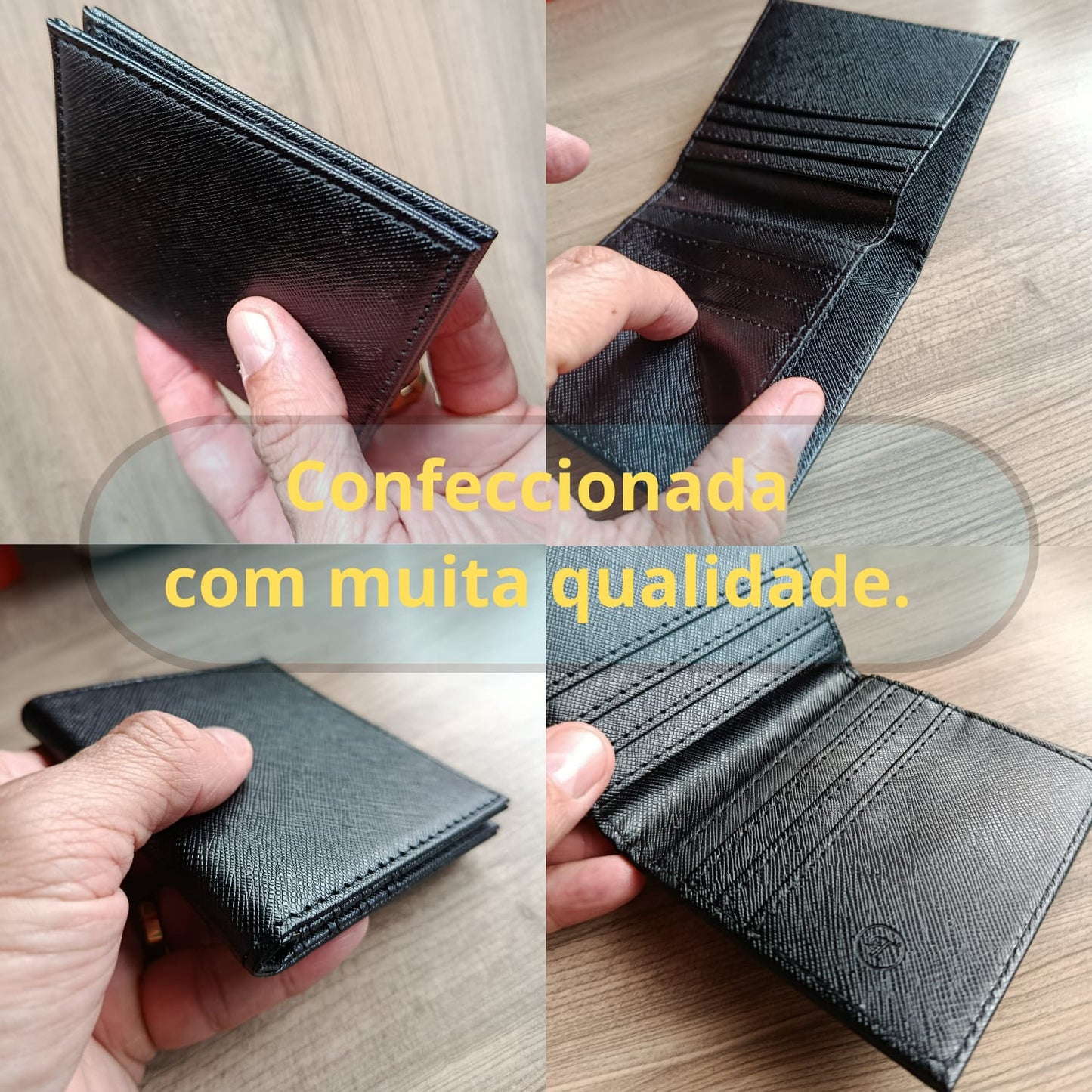 Carteira Slim Masculina – Compacta, Elegante e Funcional