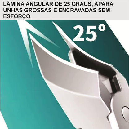 Cortador de Unha Profissional em Aço Inox