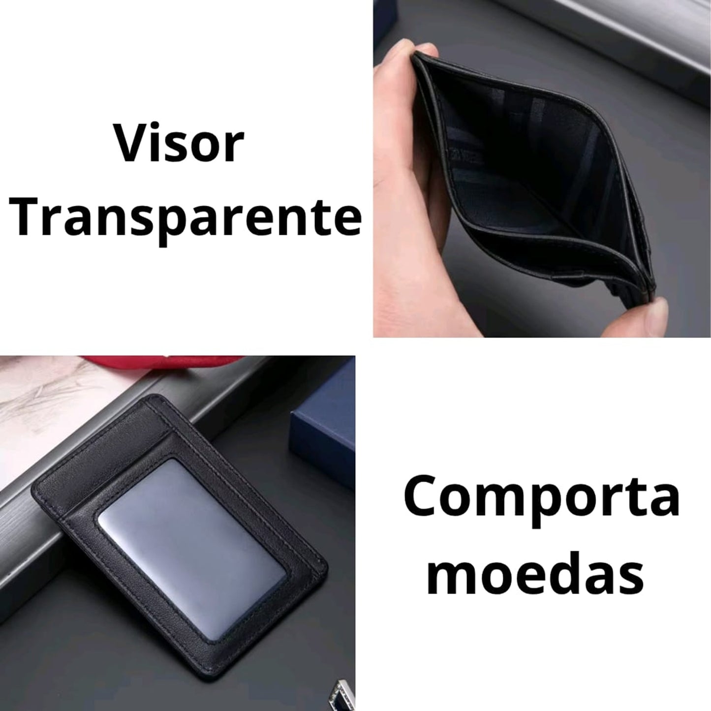 Carteira Slim Masculina – Compacta, Elegante e Funcional