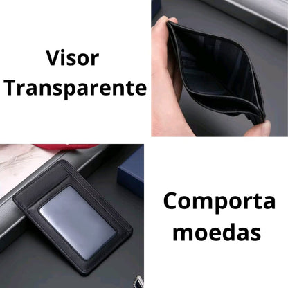Carteira Slim Masculina – Compacta, Elegante e Funcional