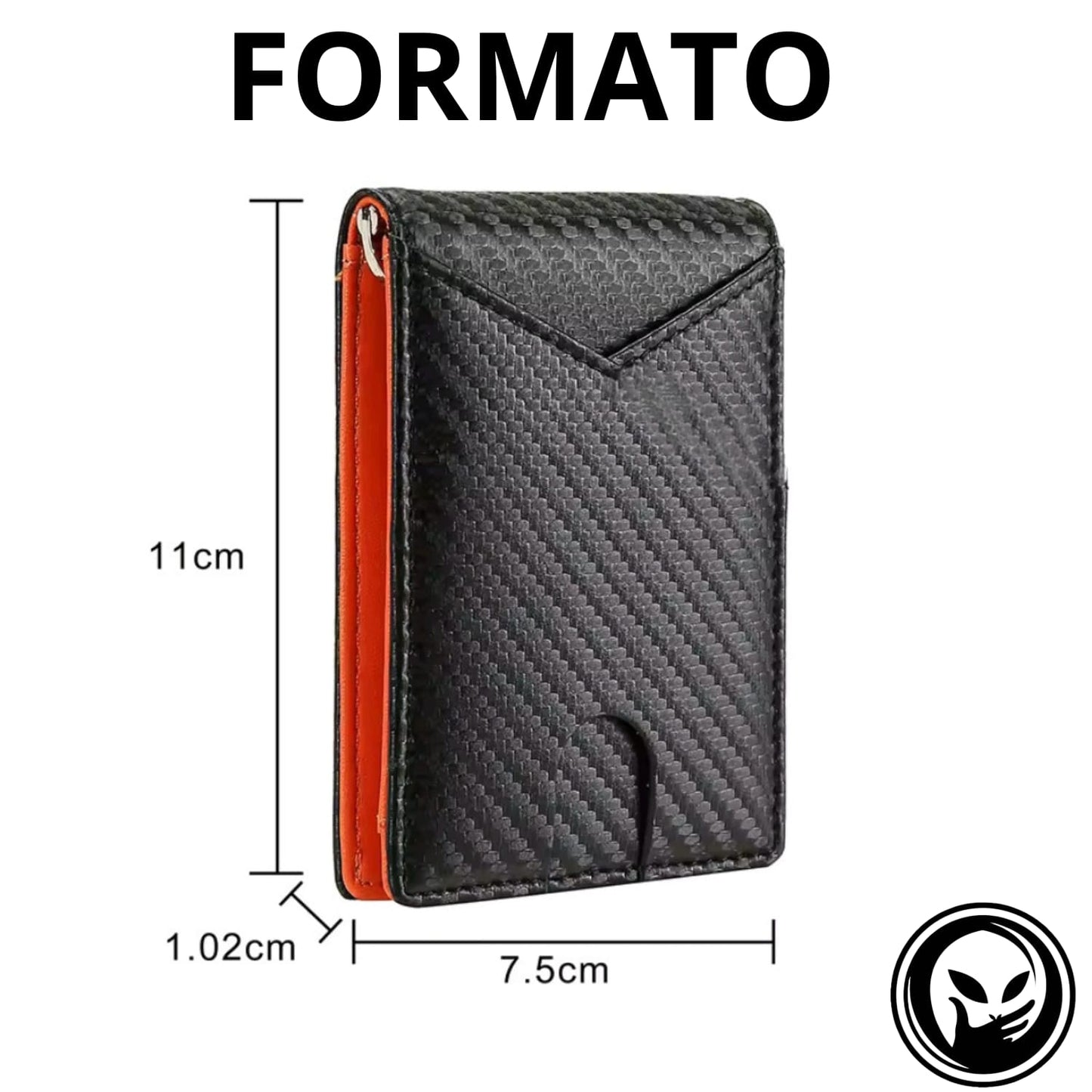 Carteira Masculina Antifurto RFID – Slim, Segura e Elegante