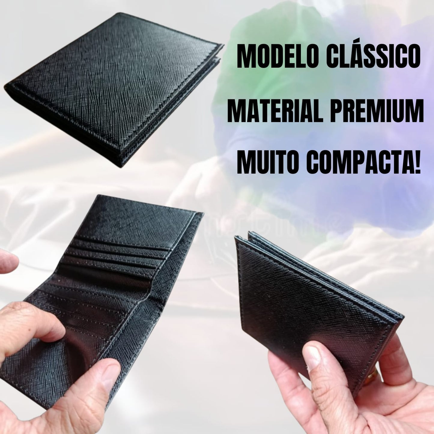 Carteira Slim Masculina – Compacta, Elegante e Funcional