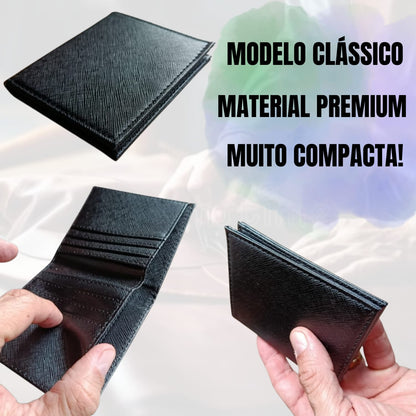 Carteira Slim Masculina – Compacta, Elegante e Funcional