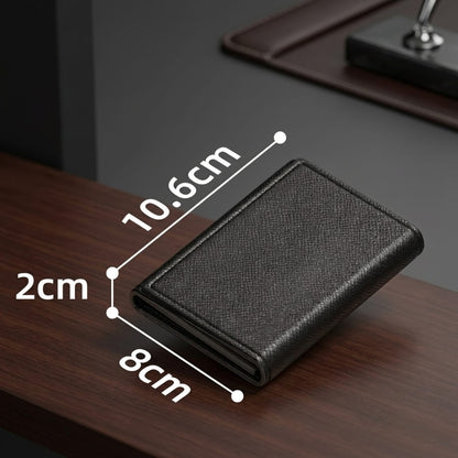 Carteira Slim com Botão – Elegância, Segurança e Organização