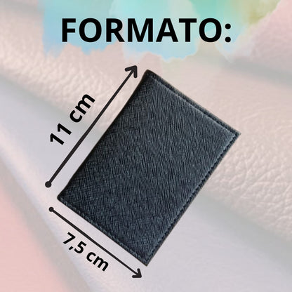Carteira Slim Porta Cartão, CNH e RG Grande