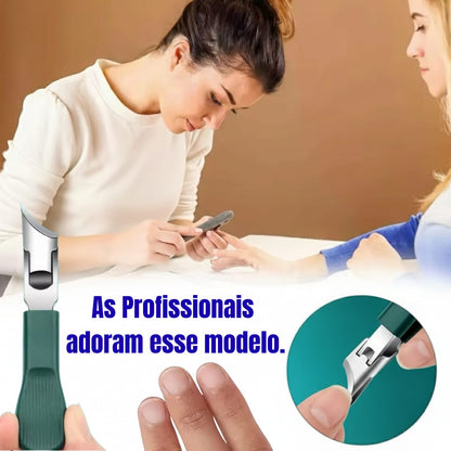 Cortador de Unha Profissional em Aço Inox