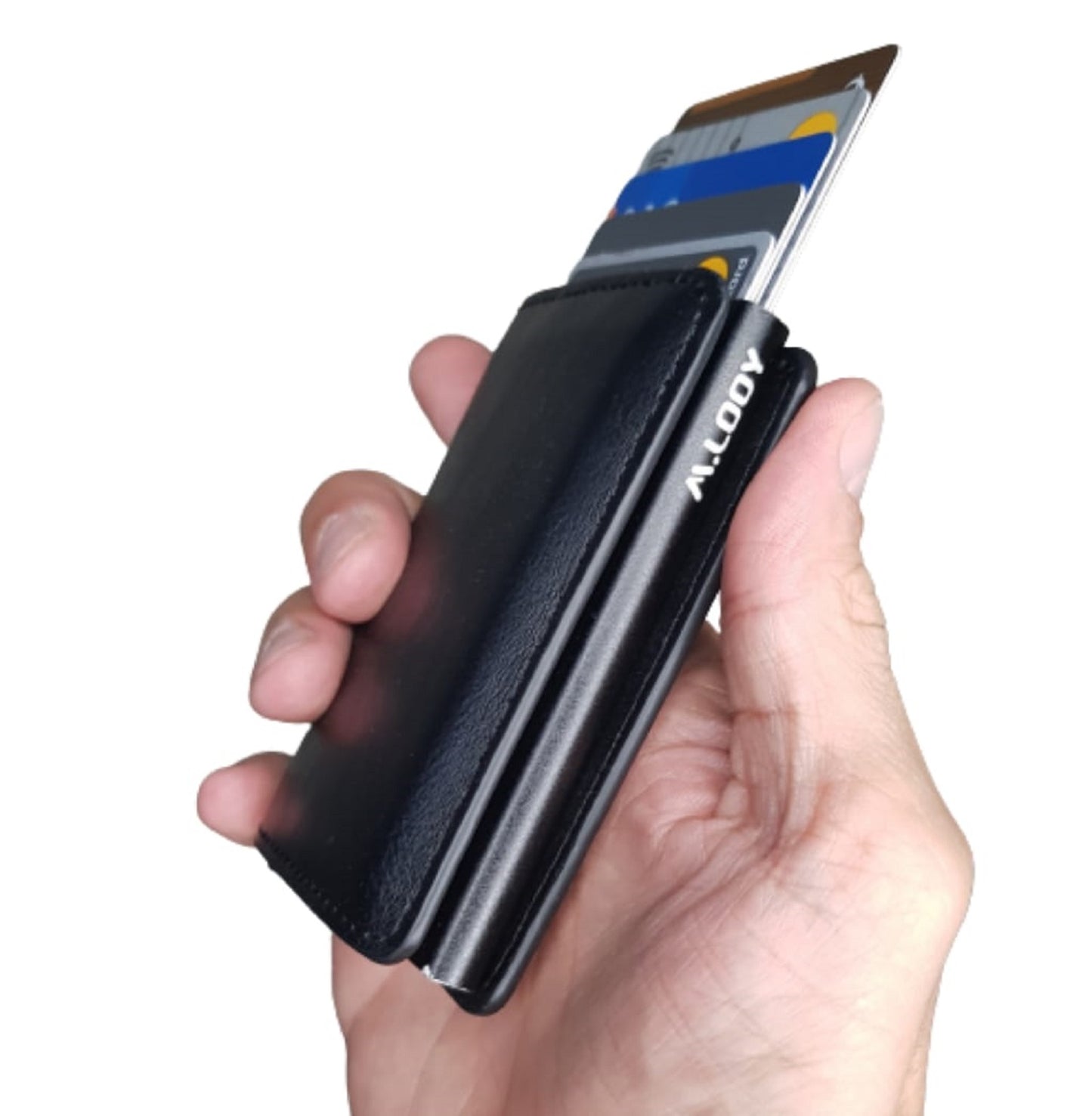 Carteira Antifurto RFID M.Looy com Fechamento Magnético