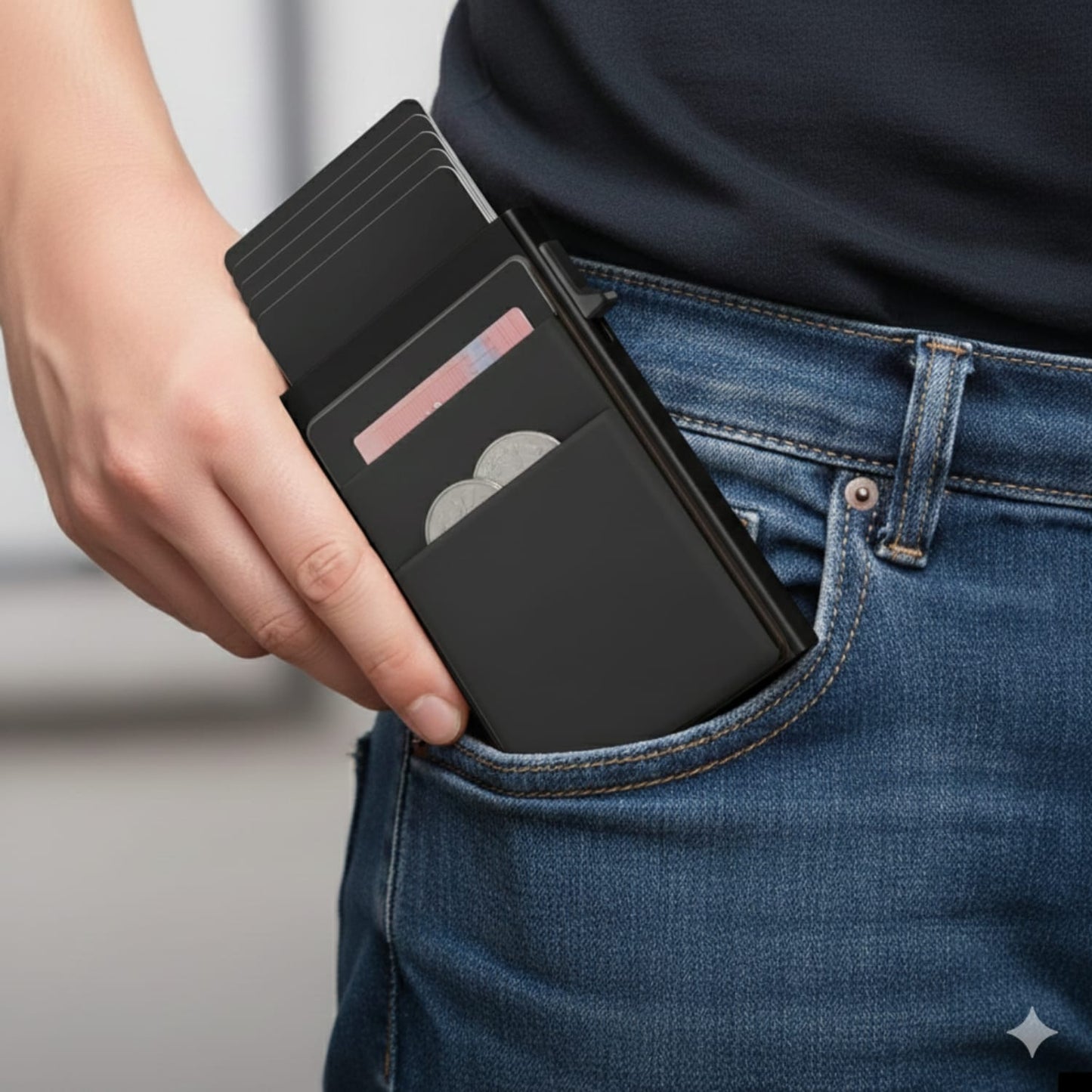 Porta-Cartões Antifurto RFID/NFC – Segurança e Praticidade