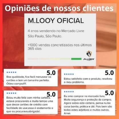 Carteira Antifurto M.LOOY