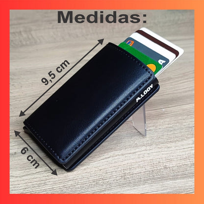 Carteira Antifurto RFID M.Looy com Fechamento Magnético
